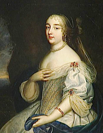 Gabrielle-Louise de Rouvroy de Saint-Simon-par Beaubrun en 1663